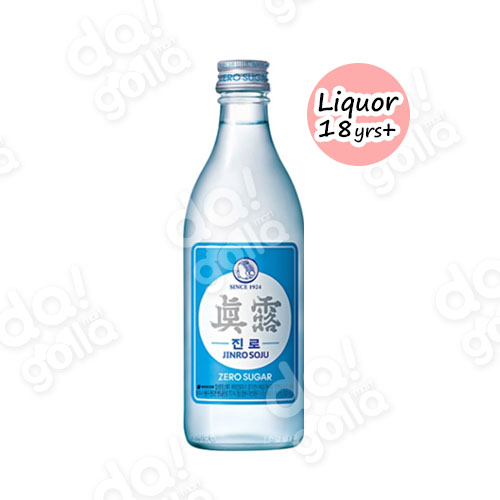 Jinro IsBack Soju (Zero Sugar) (Original) _ 진로 이즈백 (제로 슈가) - 360ml [20