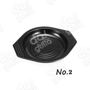Korean Earthen Bowl Size No.2 (Plate) _ 금광 바이오 뚝배기 2호 (뚜껑무) - 130mm [1]