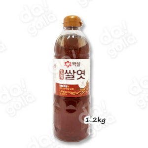 CJ Cooking Rice Syrup _ CJ 백설 쌀엿 - 1.2kg [9]