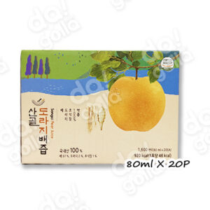 EcoMom Pear & Balloon Flower Juice _ 에코맘 배 풍선꽃 주스 - 80ml*20P [4]