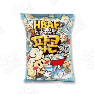 HBAF Salted Milk Popcorn Snack _ HBAF 소금맛 우유 팝콘 스낵 - 80g [12]