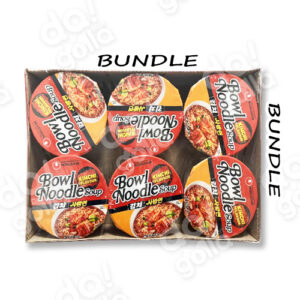 [Bundle] Nongshim Kimchi Ramyun Bowl _ 농심 신라면 김치 사발 – 86g *6Packs