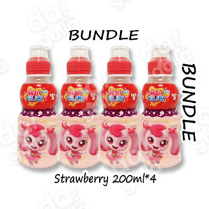 [Bundle] Woongjin TeeniePing (Strawberry) _ 웅진 티니핑 (딸기) – 200ml*4