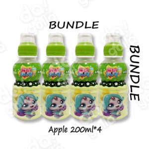 [Bundle] Woongjin TeeniePing (Apple) _ 웅진 티니핑 (사과) – 200ml*4