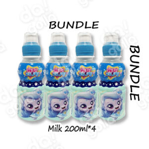 [Bundle] Woongjin TeeniePing (Milk) _ 웅진 티니핑 (우유) – 200ml*4