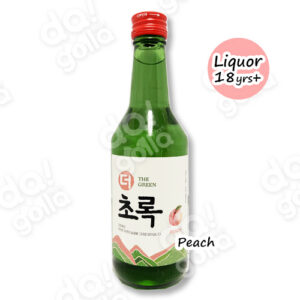 The Chorok Soju (Peach) Alc.14% _ 초록 소주 (복숭아) - 360ml [20]