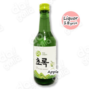 The Chorok Soju (Apple) Alc.14% _ 초록 소주 (사과) - 360ml [20]