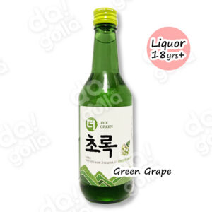 The Chorok Soju (Green Grape) Alc.14% _ 초록 소주 (포도) - 360ml [20]