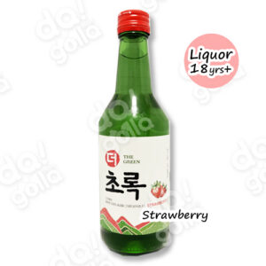 The Chorok Soju (Strawberry) Alc.14% _ 초록 소주 (딸기) - 360ml [20]