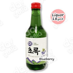 The Chorok Soju (Blueberry) Alc.14% _ 초록 소주 (블루베리) - 360ml [20]