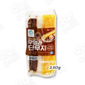 Jongga Pickled Radish & Burdock For Kimbap _ 종가집 김밥용 단무지와 우엉 - 250g [20]
