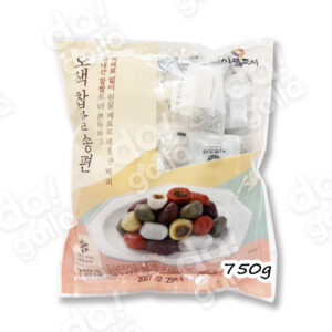 SiRuJoa 5 Colour Sweet Rice Cake indiv. Package _ 시루조아 5색 찹쌀떡 개별 포장 - 750g [15]