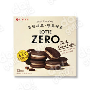 Lotte Cacao Cake (Zero) 12P _ 롯데 제로 카카오케이크 - 171g [8]